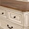 Pembroke Bedroom CM7561 in Antique White & Oak w/Options