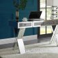 Noralie Writing Desk 93116 in Mirrored by Acme