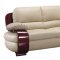 965 Sofa & Loveseat Set in Leather by Global Furniture USA