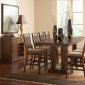 102808 Dorris Counter Height Dining Table by Coaster w/Options