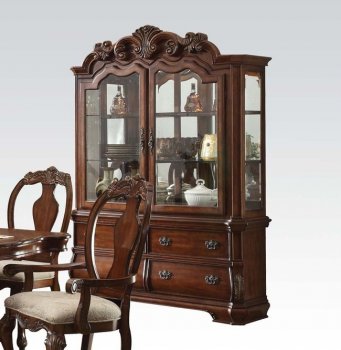 60366 Frederick Buffet w/Hutch in Cherry by Acme [AMCR-60366 Frederick]