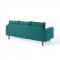 Revive Sectional Sofa in Teal Fabric by Modway