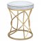 Elise Coffee Table 710368 Mirror & Gold by Coaster w/Options