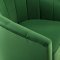 Prospect Swivel Chair Set of 2 in Emerald Velvet by Modway