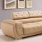 8096 Sectional Sofa in Honey Bonded Leather