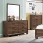 Brandon 4Pc Youth Bedroom Set 205321 in Warm Brown by Coaster