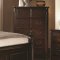 203221 Luciana Bedroom in Dark Brown by Coaster w/Options