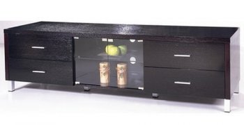 Nero TV Stand by Beverly Hills Furniture in Espresso [BHTV-Nero Espresso]