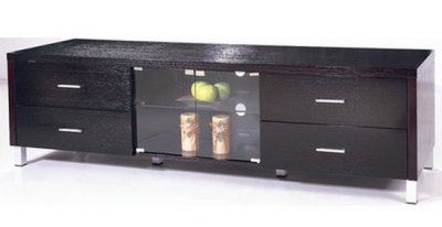 Nero TV Stand by Beverly Hills Furniture in Espresso