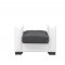 Lego Sectional Sofa Convertible in Grey Microfiber by Rain