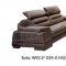 Zeus Sofa in Brown Fabric by ESF w/Optional Loveseat & Chair