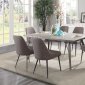 Palladium 5Pc Dining Set 5626-70 in Gray - Homelegance w/Options