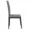 Somers Set of 4 Dining Chairs SV17GRL in Grey by LeisureMod