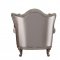 Jayceon Chair 54867 in Fabric & Champagne by Acme w/Options