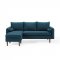 Revive Sectional Sofa in Azure Fabric by Modway