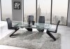 D2160DT Dining Table by Global w/Optional D9002 Black Chairs