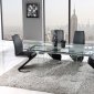 D2160DT Dining Table by Global w/Optional D9002 Black Chairs