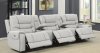 Garnet Power Motion Home Theater 609471 in Light Grey by Coaster