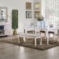 Kaliyah 5Pc Dining Room Set CM3194 in Antique White w/Options