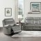 Aram Sofa 8206GRY in Gray Faux Leather by Homelegance