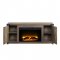 Tobias Fireplace AC00275 in Rustic Oak by Acme