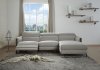 Antonio Power Motion Sectional Sofa in Fabric by J&M