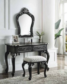 House Delphine Vanity Set 28838 in Charcoal by Acme [AMVA-28838 House Delphine]