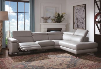 Axel Power Motion Sectional Sofa in Gray by Beverly Hills [BHSS-Axel Gray]