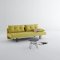 Recast Sofa Bed in Mustard Fabric by Innovation