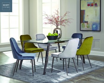 Inslee Dining Table 107571 5Pc Set - Scott Living by Coaster [CRDS-107571 Inslee]