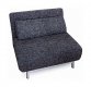 416010 Sofa Bed 04 in Grey Fabric by New Spec