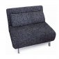 416010 Sofa Bed 04 in Grey Fabric by New Spec