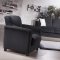 Aspen Talin Black Sofa Bed in Fabric by Sunset w/Options