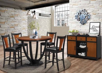 Boyer Counter Height Table 5Pc Set 102098 by Coaster