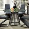 Dowdale Dinette 5Pc Set CM3919RT in Gun Metal & Black