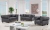 Bowery 614 Sofa in Grey Fabric w/Options by Meridian