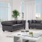 Bowery 614 Sofa in Grey Fabric w/Options by Meridian