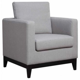 902608 Accent Chair Set of 2 in Linen-Like Fabric by Coaster