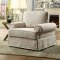 Badalona I Sofa CM6376BG in Beige Linen-Like Fabric w/Options