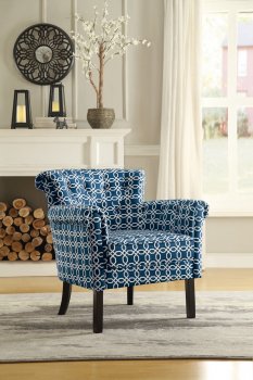 Barlowe Accent Chair 1193F6S in Fabric by Homelegance [HECC-1193F6S Barlowe]