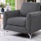 Lauritz Sofa & Loveseat Set CM6088GY in Gray w/Options