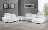 Phantom Sectional Sofa 5005 in White Bonded Leather by IG