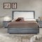 Nicole Bedroom in Gray by ESF w/ Options