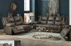 Harumi Power Motion Sofa 54895 in Gray Leather-aire by Acme