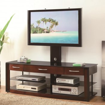 700679 TV Console in Warm Brown by Coaster w/TV Mount [CRTV-700679]