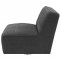 Sunny Sectional Sofa 6Pc 552081 Charcoal Fabic Coaster w/Options