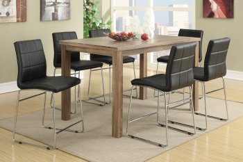 F2404 Counter Height Dining Set by Boss w/Black or White Chairs [PXDS-F2404-F1288-F1299]