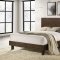 Glenwood Bedroom Set 5Pc 225011 in Warm Brown by Coaster