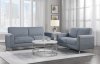 Venture Sofa & Loveseat 9594BUE in Blue Fabric by Homelegance