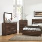 Erwan Bedroom 6Pc Set 1961 in Espresso by Homelegance